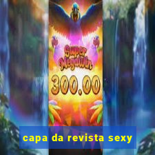 capa da revista sexy